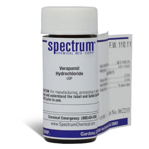 verapamil hydrochloride, usp (c062b-074329)