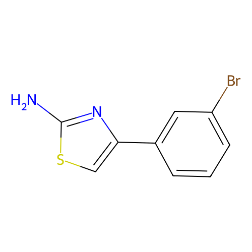 2-amino-4-(3-bromophenyl)thiazole (c007b-599370)