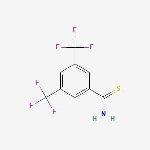 3,5-bis(trifluoromethyl)benzenecarbothioamide (c007b-602058)