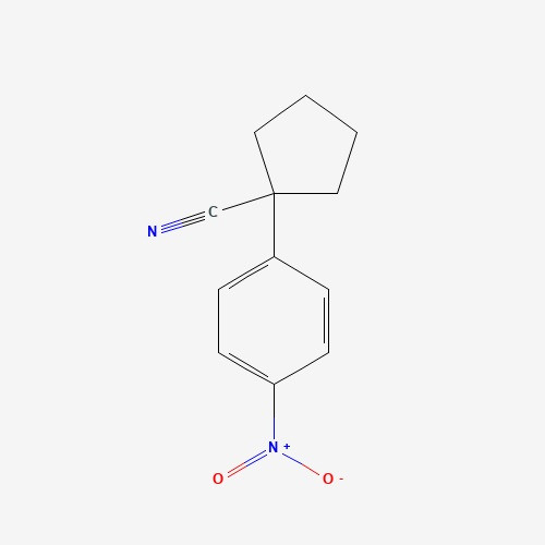 1-(4-nitrophenyl)cyclopentane-1-carbonitrile