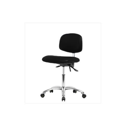 esd/clean room vinyl desk height chairs (c003b-571916)