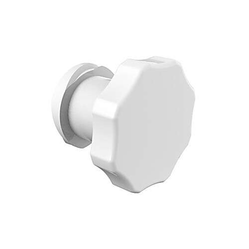 female luer plug a tether in non-animal derived polypropylene - qc