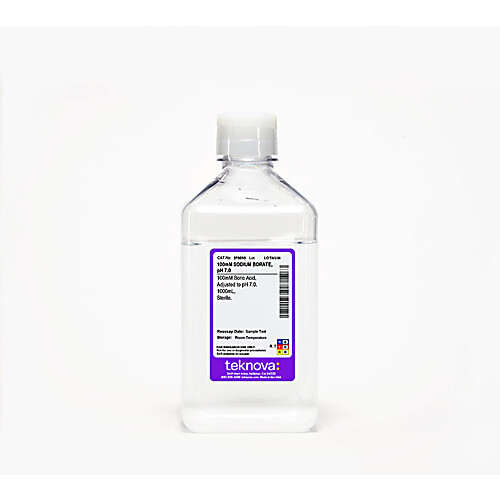 100mm sodium borate, ph 7.0. 1000 ml, sterile 2 pack