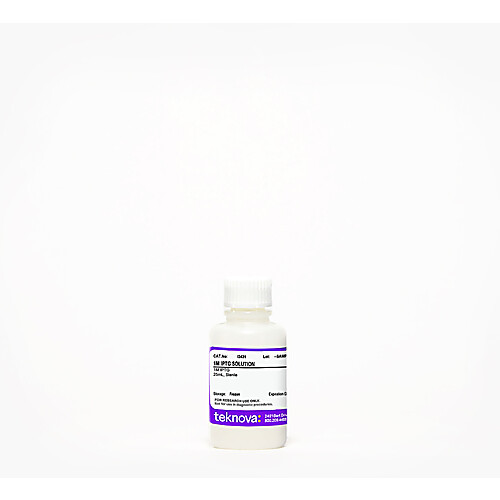 1m iptg solution. 25 ml, sterile 25 pack