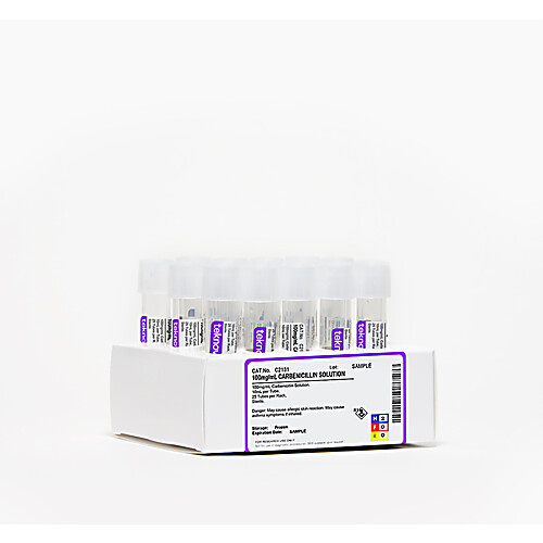 100mg/ml carbenicillin.10 ml tubes, 25-pack, sterile 4 pack (c003b-577418)