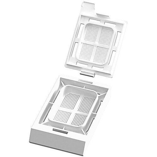 pathflow pismart laser, separate lid with back hinge, microbiopsy, threaded, gray, 2000/cs