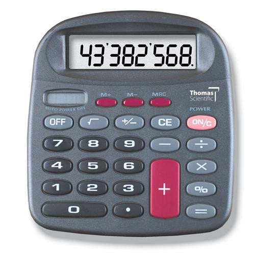 thomas solar desktop calculators