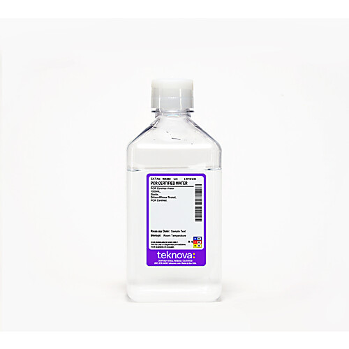 pcr certified water