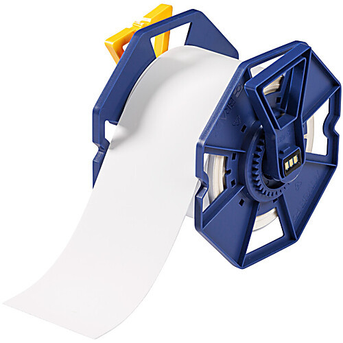 polyester tags for j7300 color label printer, 5.25 in h x 3.25 in w