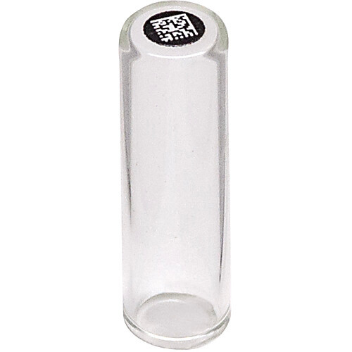1.5ml clear borosilicate glass flat bottom 9x44mm vial with bottom barcode label