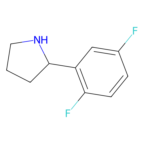 2-(2,5-difluorophenyl)pyrrolidine (c007b-605628)