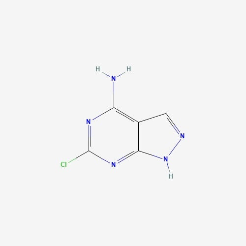 6-chloro-1h-pyrazolo[3,4-d]pyrimidin-4-amine (c007b-614553)