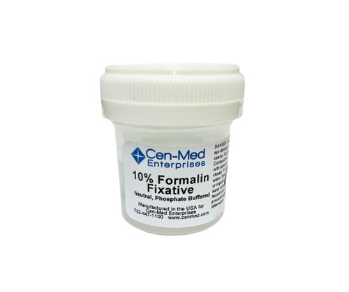 Formalin, 20 ML 10% Buffered 1/2 Filled Containers