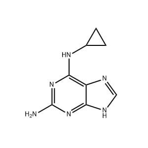 2-amino-6-cyclopropylamino-9h-purine (c007b-661604)