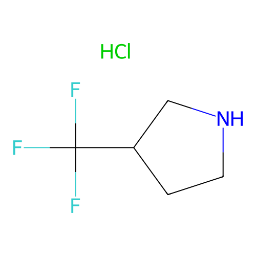 3-(trifluoromethyl)pyrrolidine hydrochloride (c007b-606432)