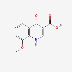 4-hydroxy-8-methoxyquinoline-3-carboxylic acid (c007b-641611)