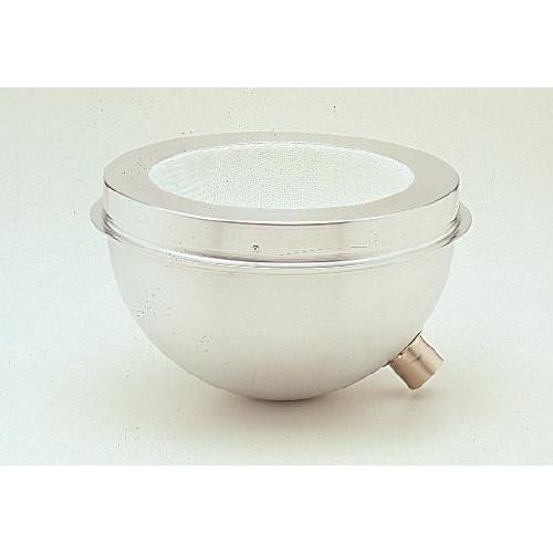 aluminum housed, round bottom mantle for spherical flask 250