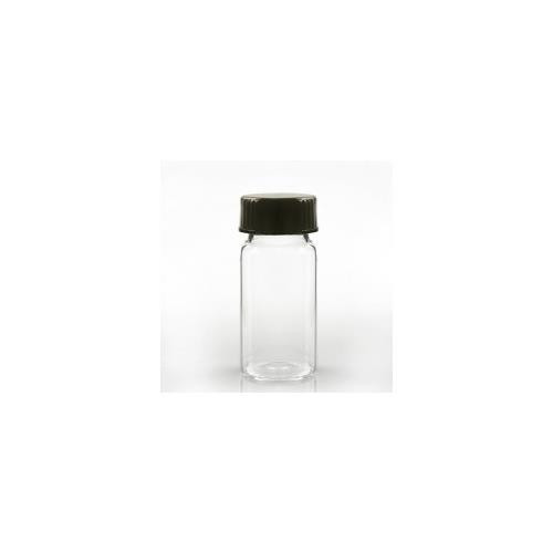 clear glass vial, 19x65mm, 11ml, 15-425 cone lined phenolic cap