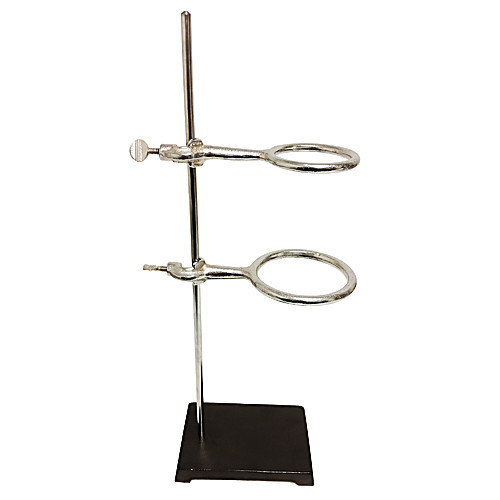 support stand with rings, 5x8 base, 3 rings