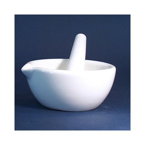 mortar & pestle, porcelain, 160mm d x 500ml (c08-0426-593)