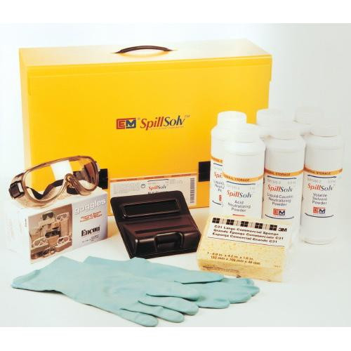 spillsolv  spill kit, solvent spill adsorber, replacement kit