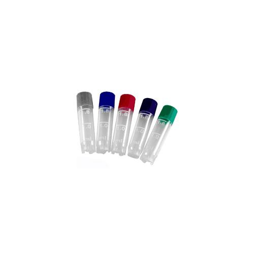 cryogenic sample vial (2.0ml with assorted-color lids)