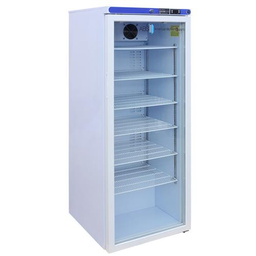 10.5 cu. ft. premier laboratory compact refrigerator, glass door
