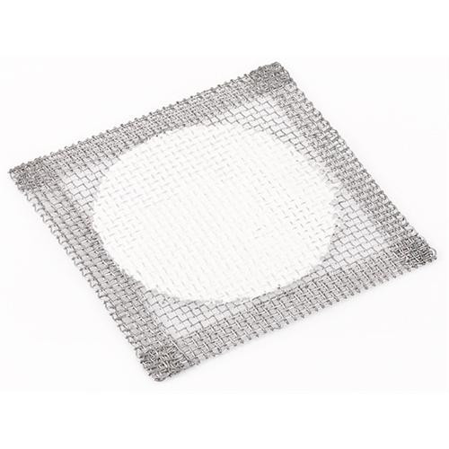 wire gauze, ceramic center, 4" (102mm) square