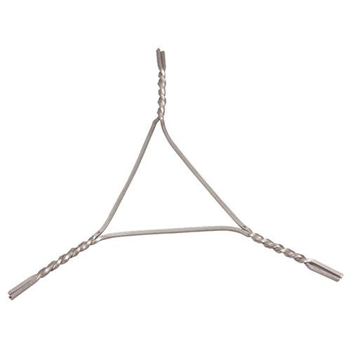 triangle, square, nickel-chrome wire (14ga), 3" (76mm)