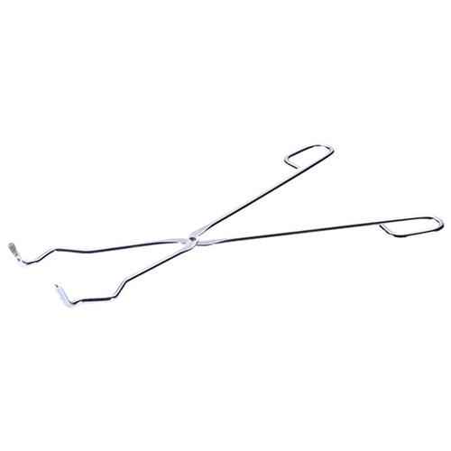 extra long tongs, stainless steel, 1/4 (6mm) wire size, 26
