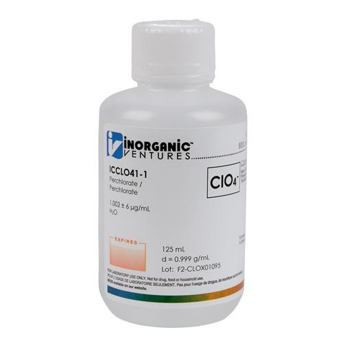 ic 1000ug/ml perchlorate, 125ml