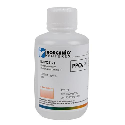 ic 1000ug/ml phosphate-phosphorus, 125ml