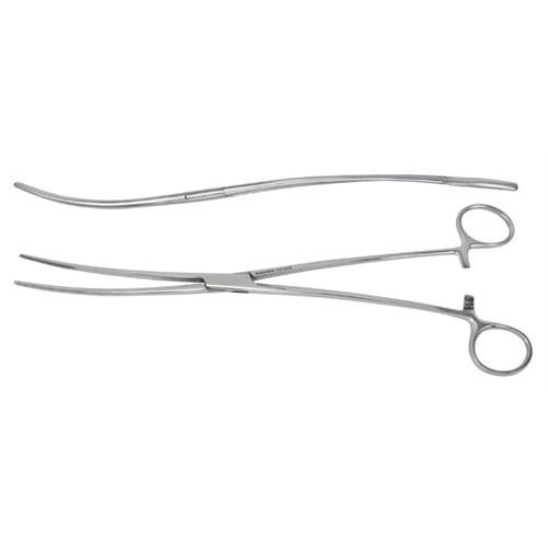 bozeman dressing forceps, double curved, 10-1/2 (26.7 cm)