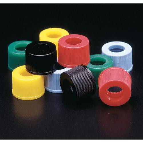 black, polypropylene open hole cap (c08-0465-498)