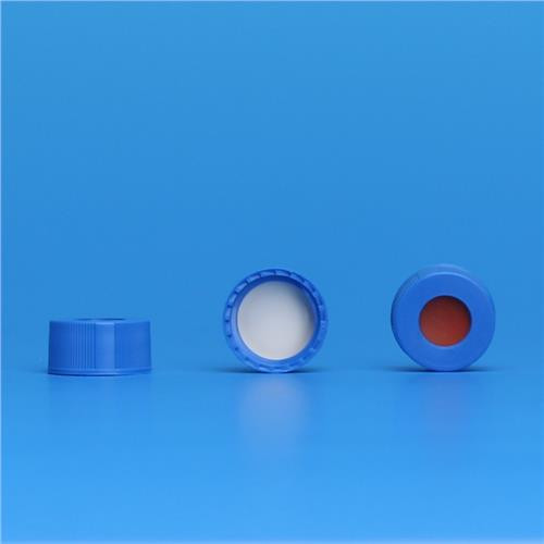 9mm cap, yellow, ptfe / red rubber (c08-0465-708)