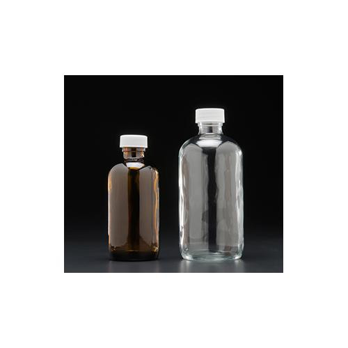 1 oz, 30ml, clear boston round bottle assembled with 20-400m (c08-0465-994)