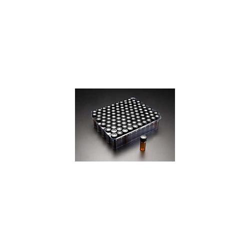 2 dram, 17x60mm vial, with 15-425mm black phenolic closure l