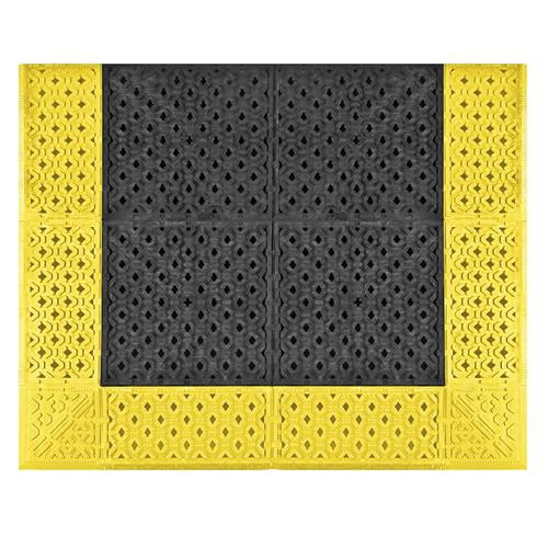 520 cushion-lok mat 30 x 72, black/yellow