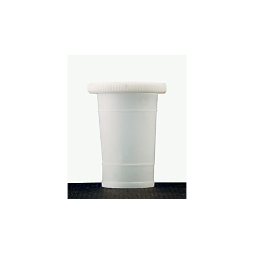 joint sleeve, ptfe, ribbed with gripping ring, synthware, fits joint size: 19/22