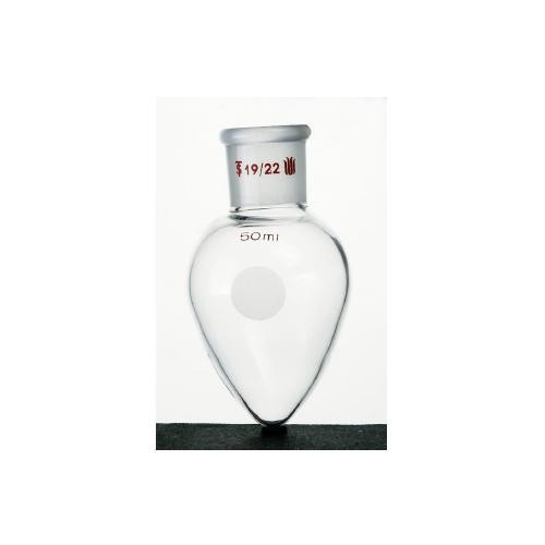 pear-shaped flask, 1-neck, 15 ml, joint: st 14/20