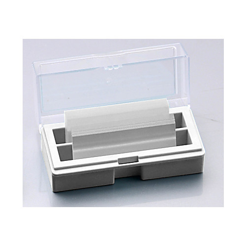 microscope cover glass, 22x22mm, borosilicate 3.3, #1.0, 0.13-0.16mm thick, 1oz/hinged-lid box