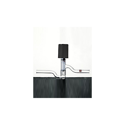 high vacuum valve, 180 degree, ptfe protected, synthware, size: 0-4mm, side arm od: 9mm (c08-0473-114)