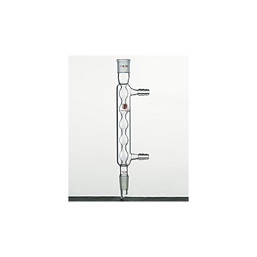 allihn condenser, jacket length: 200mm, joints: 19/22, hose connection od: 8mm