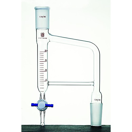 dean stark distillation receiver, ptfe stopcock, capacity: 5