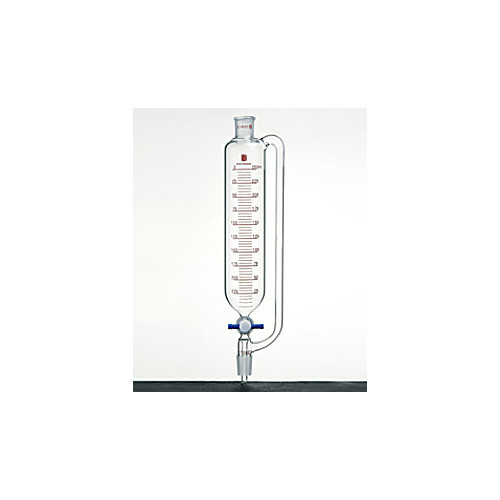 pressure equalizing funnel with glass stopcock. capacity: 10ml, joint size: 14/20, stopcock bore size: 2mm