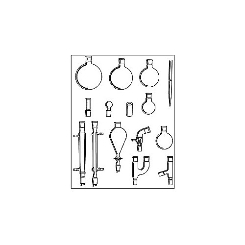 organic chemistry kit, synthware, joint size: 14/20