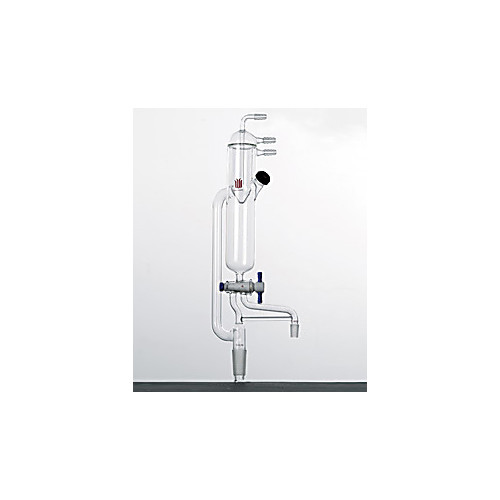 solvent still, built-in condenser, capacity: 125ml, joints: 24/40, threaded side port: 14/10