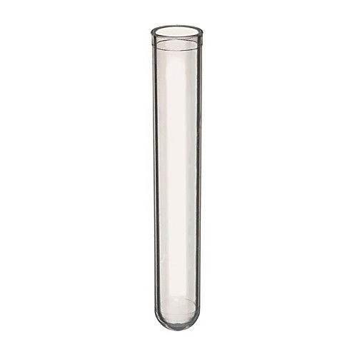 round bottom tube, 12x75mm, 5ml, without caps, ps, clear, 30