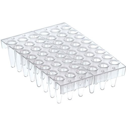 polypropylene, semi-skirted 48 well pcr plate, 6 x 8 wells