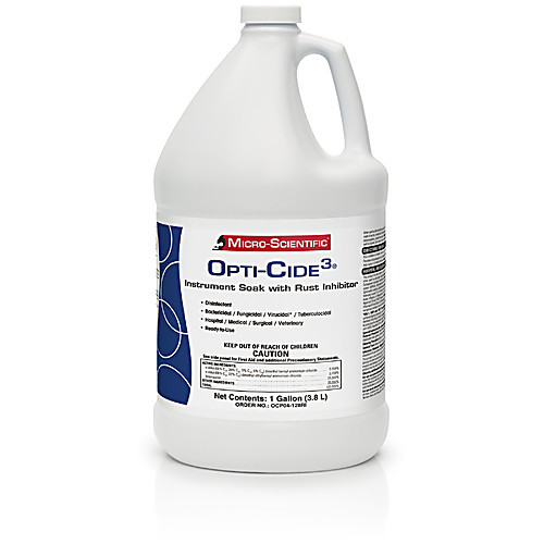 opti-cide3 ri disinfectant soak with rust inhibitor, 1 gallo (c08-0499-898)